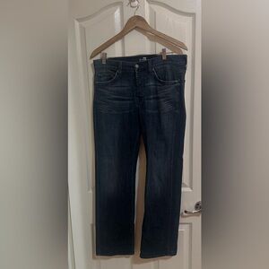 Men’s 7 For All Mankind Jeans 33x30 Distressed Denim Jean Standard Button Up.